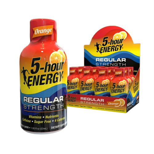 [1099] 5 HOUR ENERGY REGULAR 12 PK (Orange)