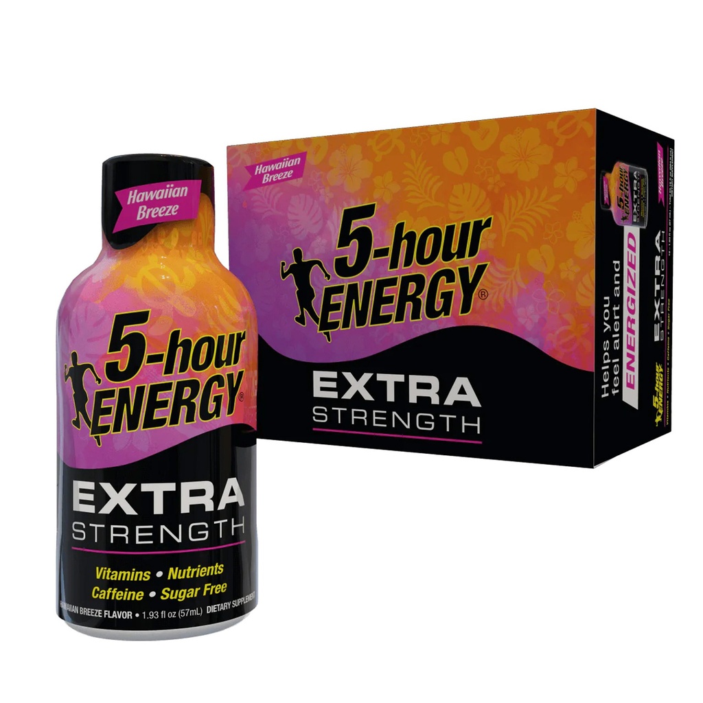 [1313] 5 HOUR ENERGY EXTRA 12PK (Hawaiian Breeze)