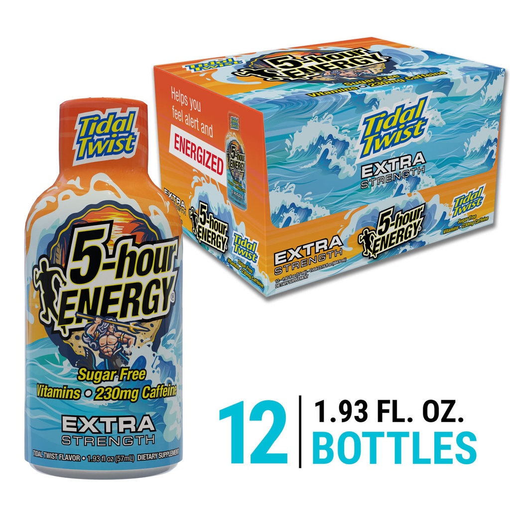 [1555] 5 HOUR ENERGY EXTRA 12PK (Tidal Twist)