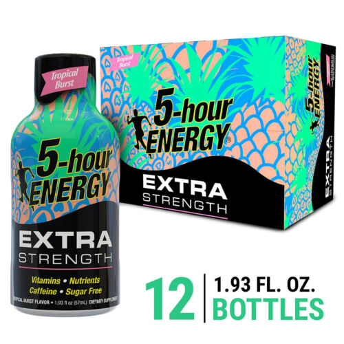 [3748] 5 HOUR ENERGY EXTRA 12PK (Tropical Burst)