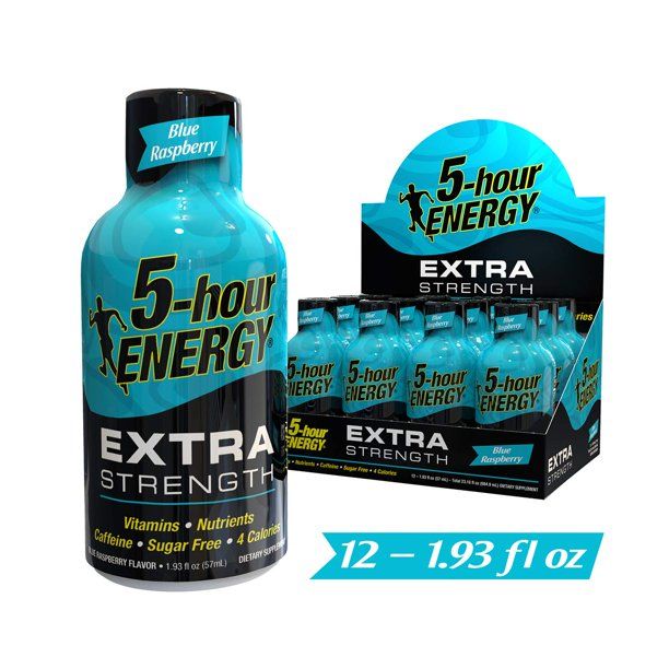[6641] 5 HOUR ENERGY EXTRA 12PK (Blue Rasberry)