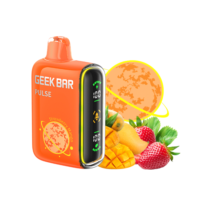 Geek Bar Pulse-15000 PUFF  (Strawberry mango)