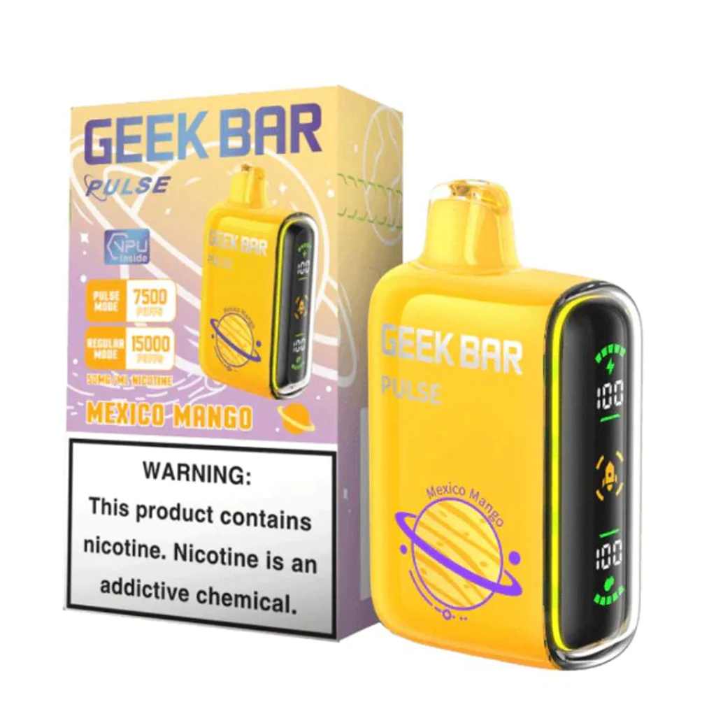 Geek Bar Pulse-15000 PUFF  (Mexico mango)