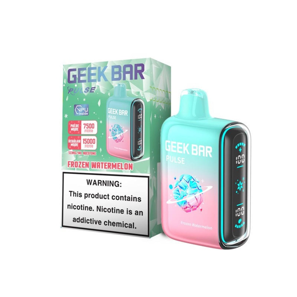 Geek Bar Pulse-15000 PUFF  (Frozen watermelon)
