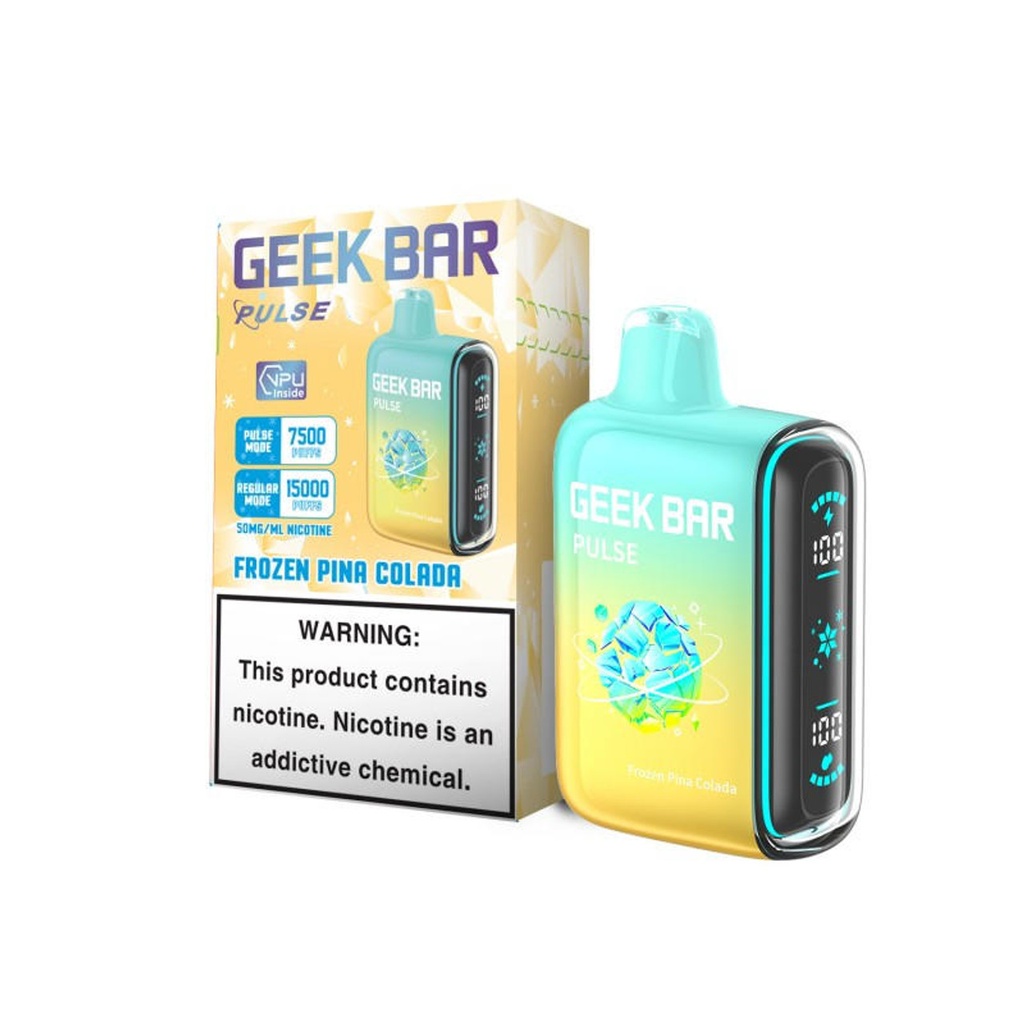 Geek Bar Pulse-15000 PUFF  (Frozen piña cola)