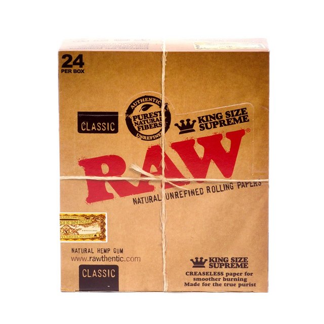 Raw Paper Classic King Size Supreme 24ct