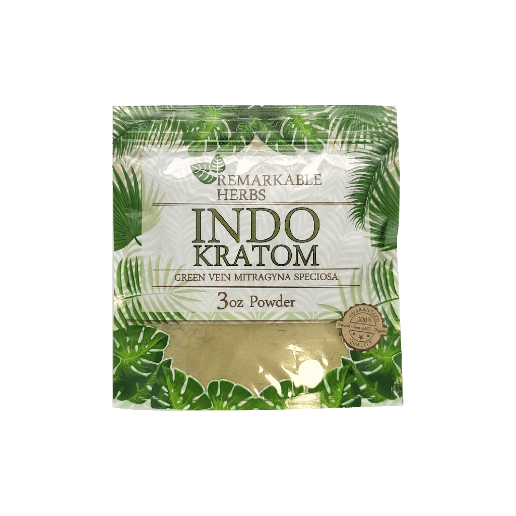 Remarkable Herbs Green Vein Indo 3oz Powder