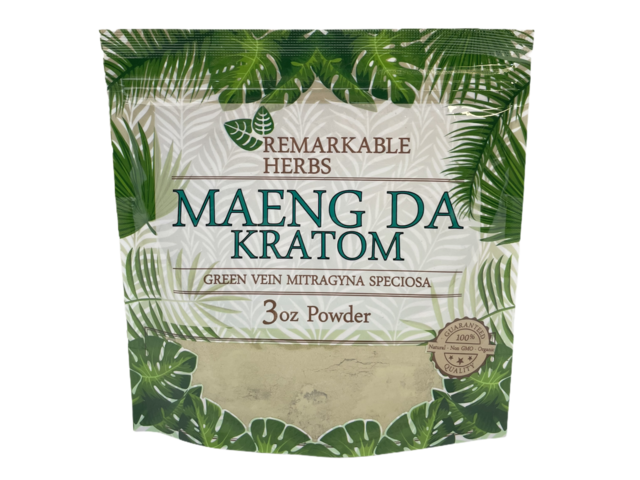 Remarkable Herbs Green Vein Maeng DA 3oz Powder