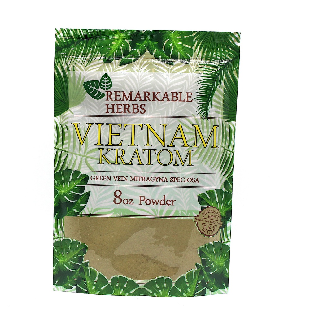 Remarkable Herbs Green Vein Vietnam 8oz Powder