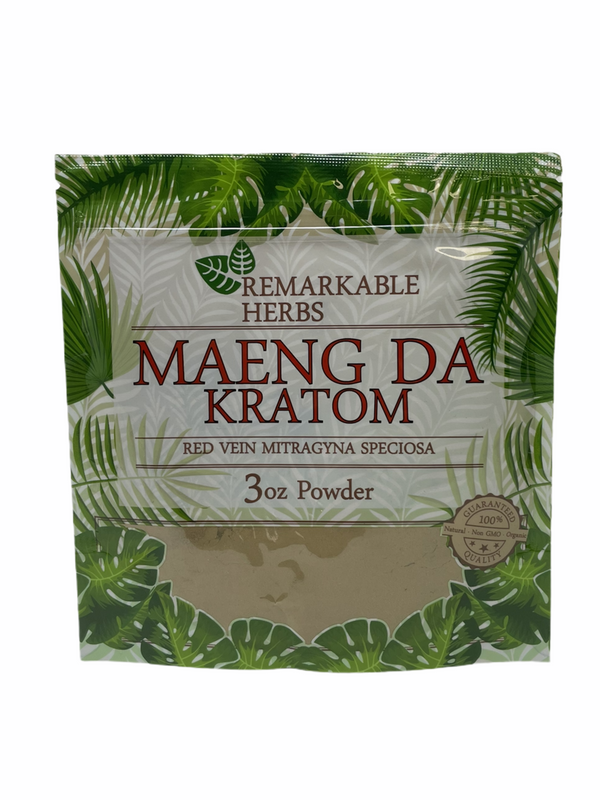 Remarkable Herbs Red Vein Maeng 3oz Powder