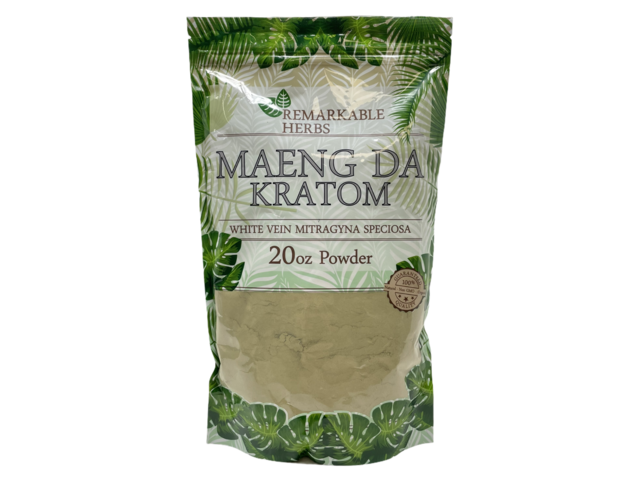 Remarkable Maeng Da White Vein Kratom 20oz Powder