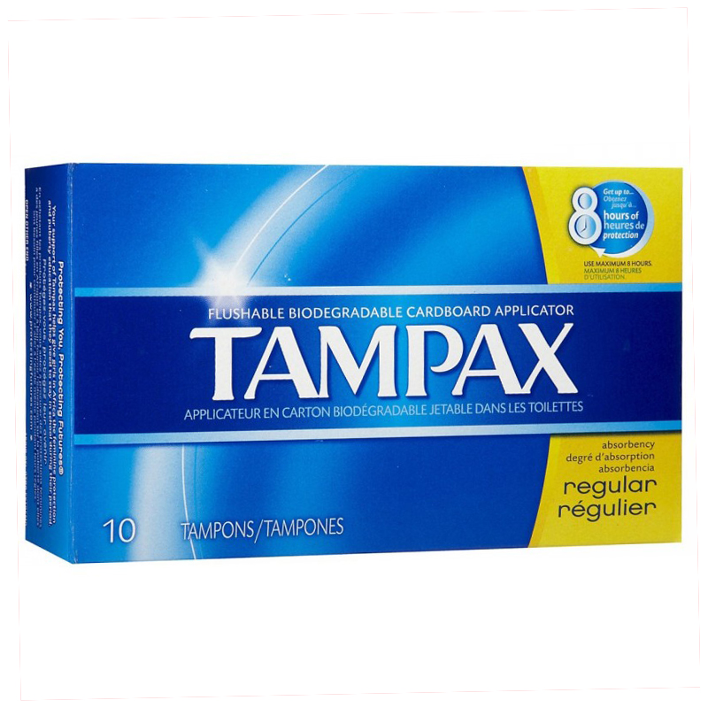 Tampax Regular *Yellow* - 1ct