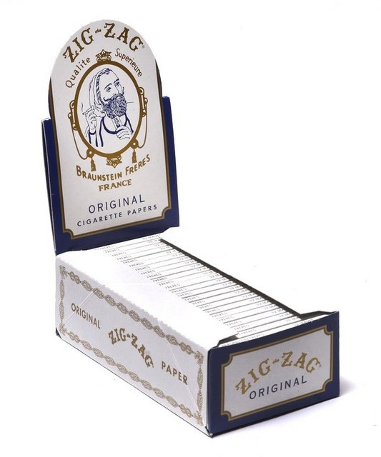 ZigZag Paper Original White - 24ct