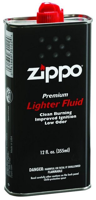 Zippo Lighter Fluid 12oz/Singl