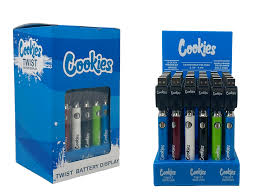COOKIES / CRAVE  900 /1100  mAh Twist Battery Display - 30ct