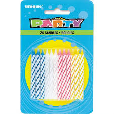 Birthday Candle 24 ct