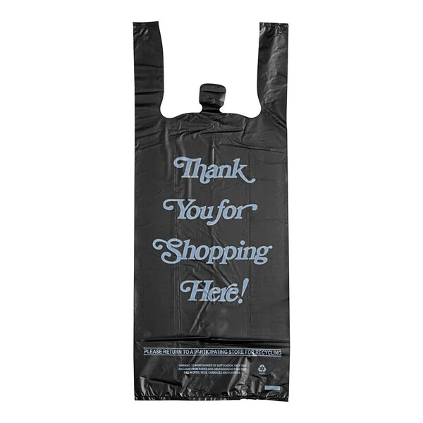KAV - ThankYou Bags - 2 BT Black 1000pcs