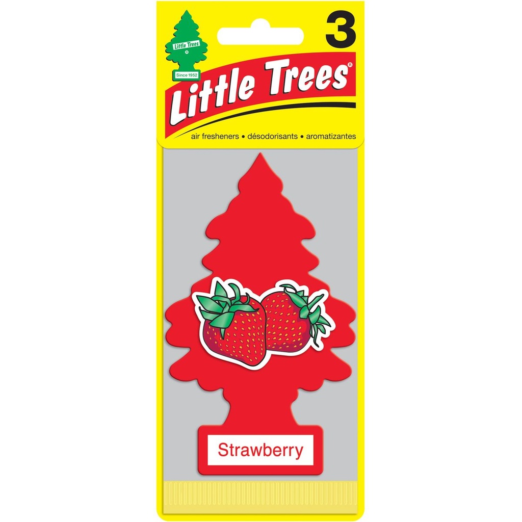 Little Tree Air Freshner 24ct Strawberry