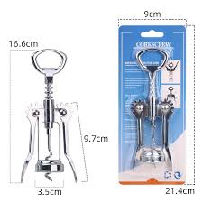 Corkscrew Blister Pack Zinc-alloy Opener #W31