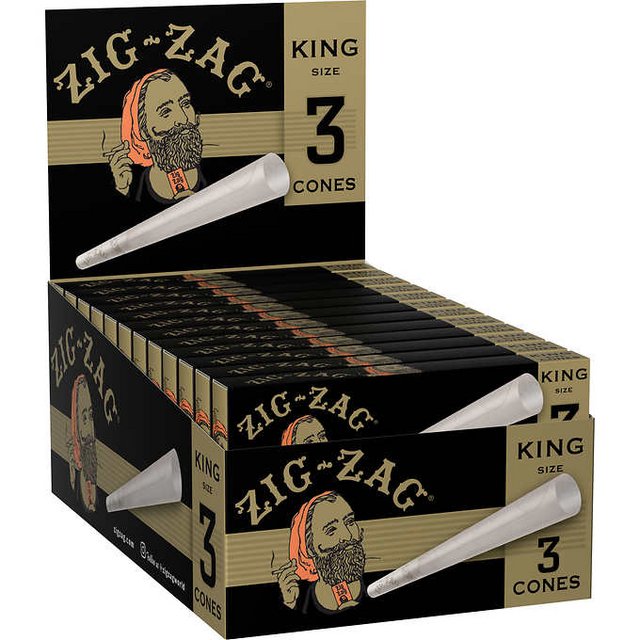 ZigZag Cone King 24/3ct