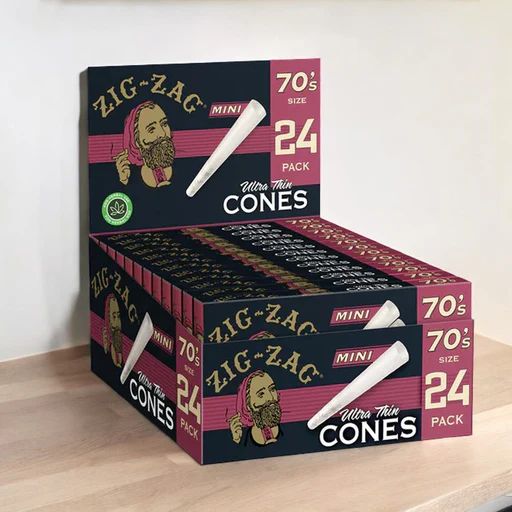 ZigZag Cone Ultra Thin 70 'S  24/6ct