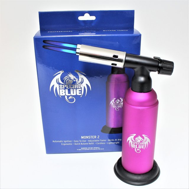 Special Blue Monster2  Torch Double Flame