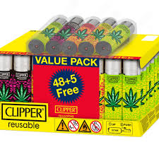 Clipper Reusable Lighter VALUE PACK  48+5 SE
