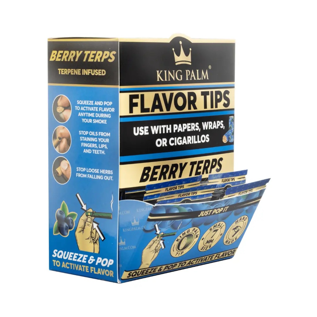 King Palm Terps Filters Slims 50/2ct - 1.5gram
