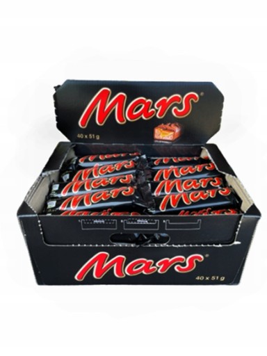 MARS CHOCOLATE 40PCS/1.79OZ