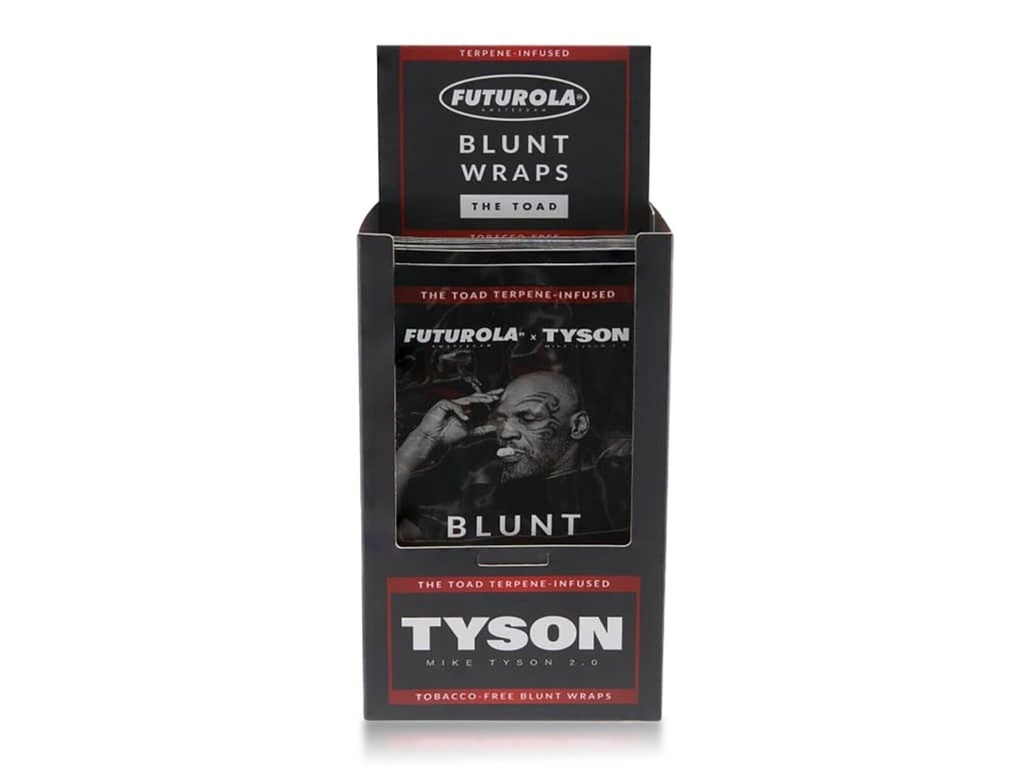 Tyson X Futurola Blunt Wrap 1ct-Dishplay of 25pk